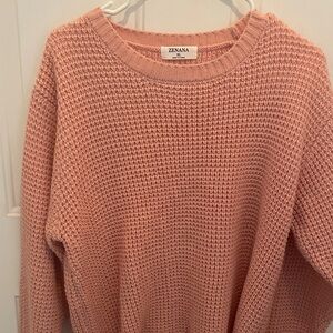 Zenana Outfitters Pink Sweater
